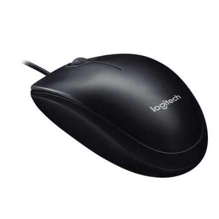 Logitech m90 ratón óptico 1000dpi usb negro