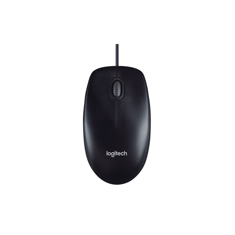 Logitech m90 ratón óptico 1000dpi usb negro