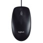 Logitech m90 ratón óptico 1000dpi usb negro