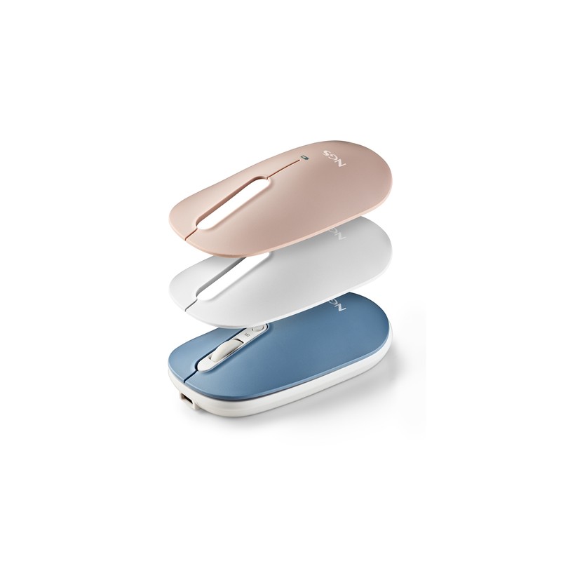 Ngs raton multidispositivo 2.4ghz recargable shell
