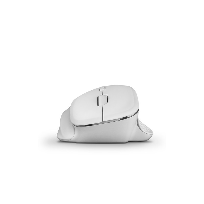 Nilox ratón wireless 3200 dpi, 2.4g, blanco