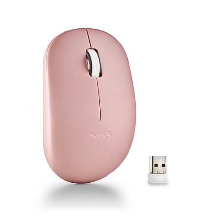 Ngs raton fogpro inalambrico rosa