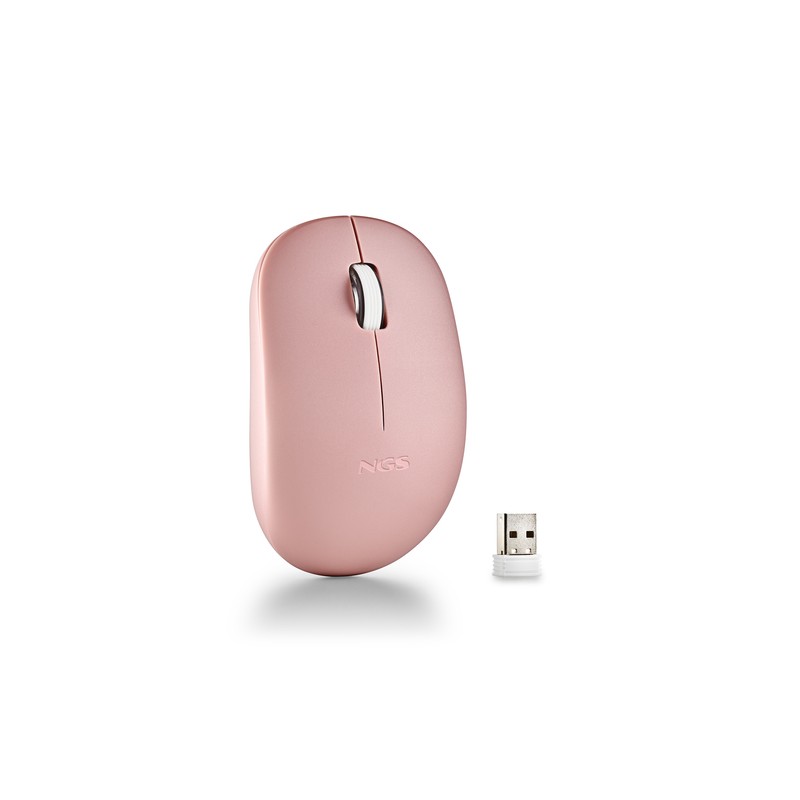 Ngs raton fogpro inalambrico rosa