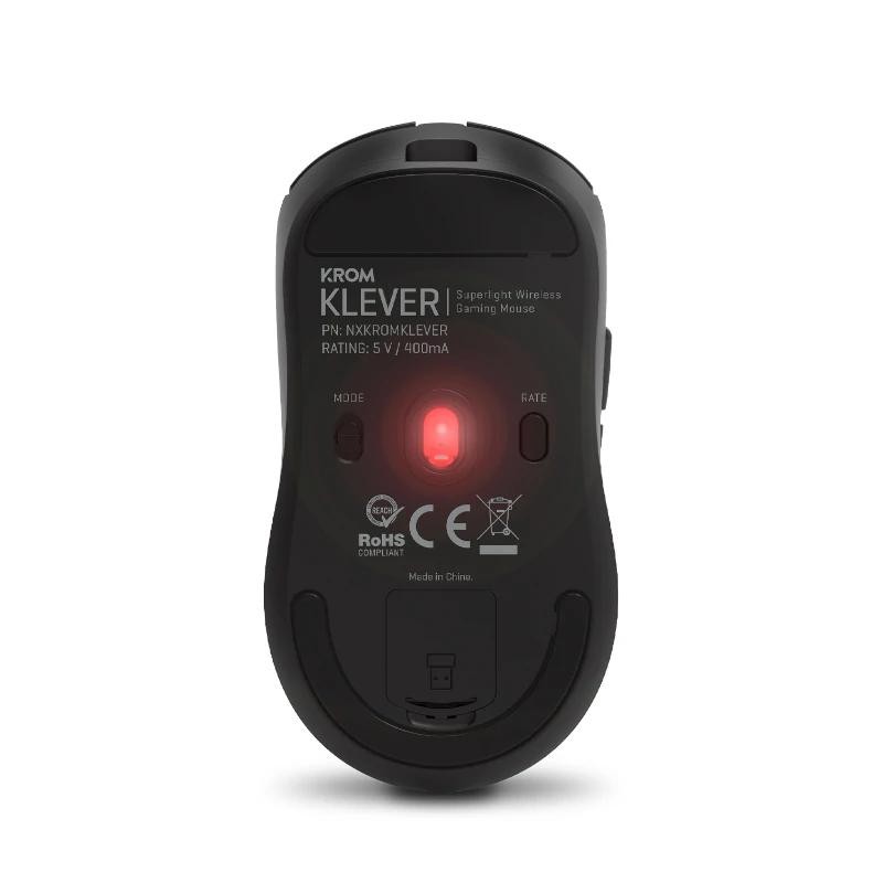 Krom klever raton gaming superligero wireless ngro