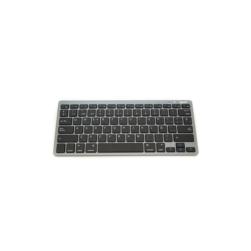 Iggual teclado bluetooth slim tkl-bt negro