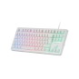 Mars gaming teclado mk023 tkl frgb blanco