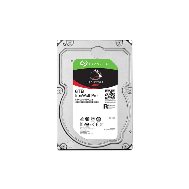 Seagate ironwolf pro nas st6000nt001 6tb 3.5" sata