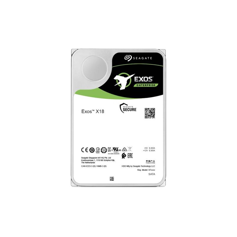 Seagate exos xt18  st18000nm000j 18tb 3.5" sata
