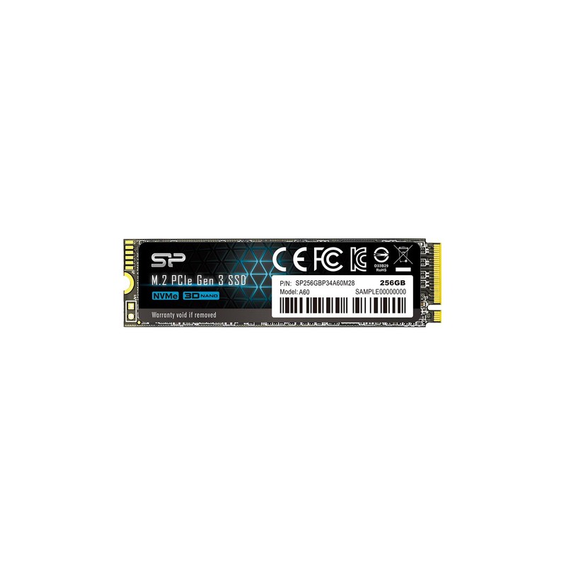 Sp p34a60 256gb ssd m.2 pcie gen3x4 nvme