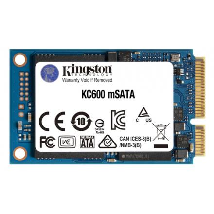 Kingston skc600ms/1024g ssd 1024gb tlc 3d msata