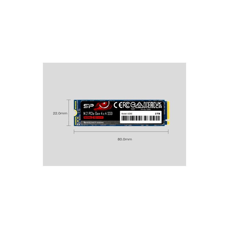 Sp ud85 ssd 1tb nvme pcie gen 4x4 nvme 1.4