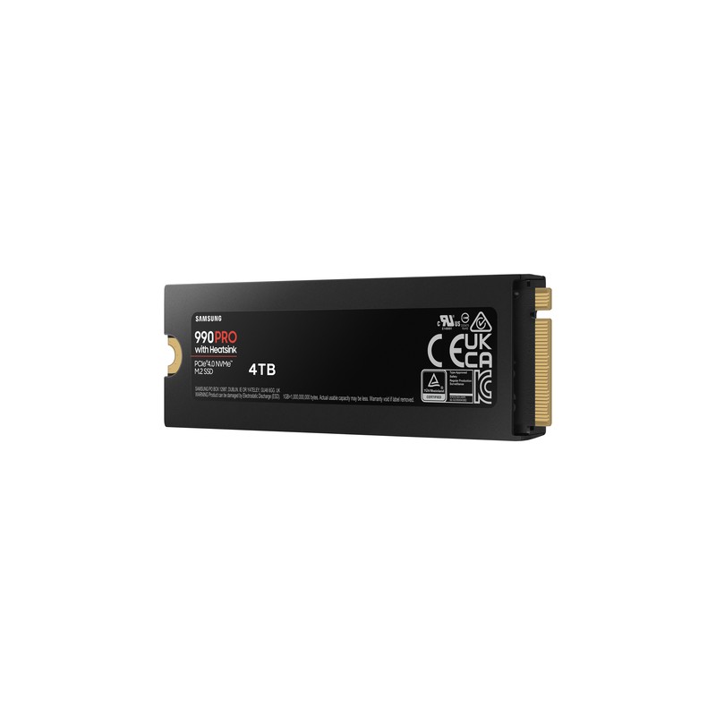 Samsung 990 pro heatsink ssd 4tb pcie 4.0 nvme m.2