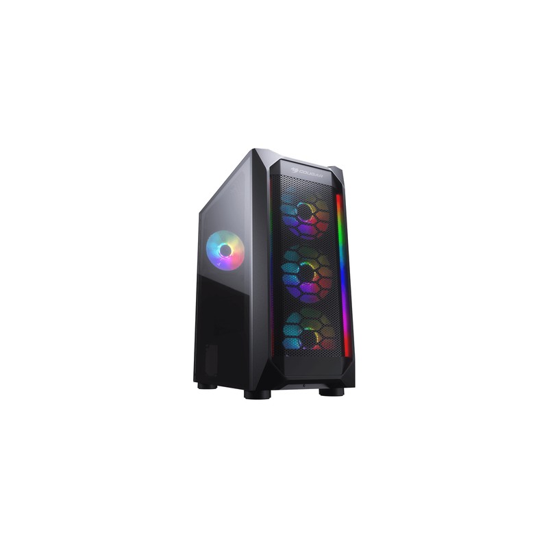 Cougar caja semitorre mx410 mesh-g rgb