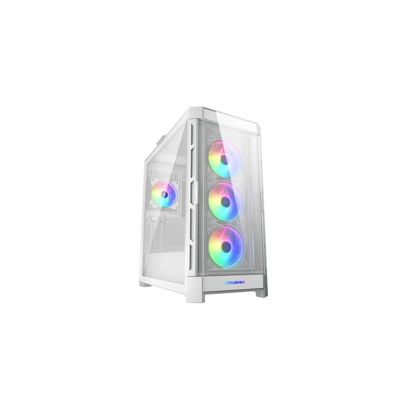 Cougar caja semitorre duoface pro rgb blanca