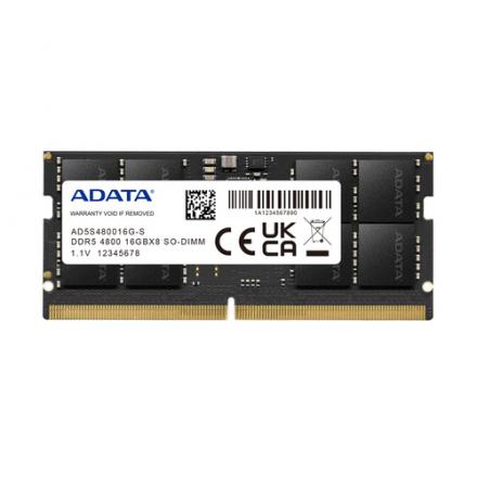 Adata ram ad5s480016g-s so dimm 16gb 4800mhz ddr5