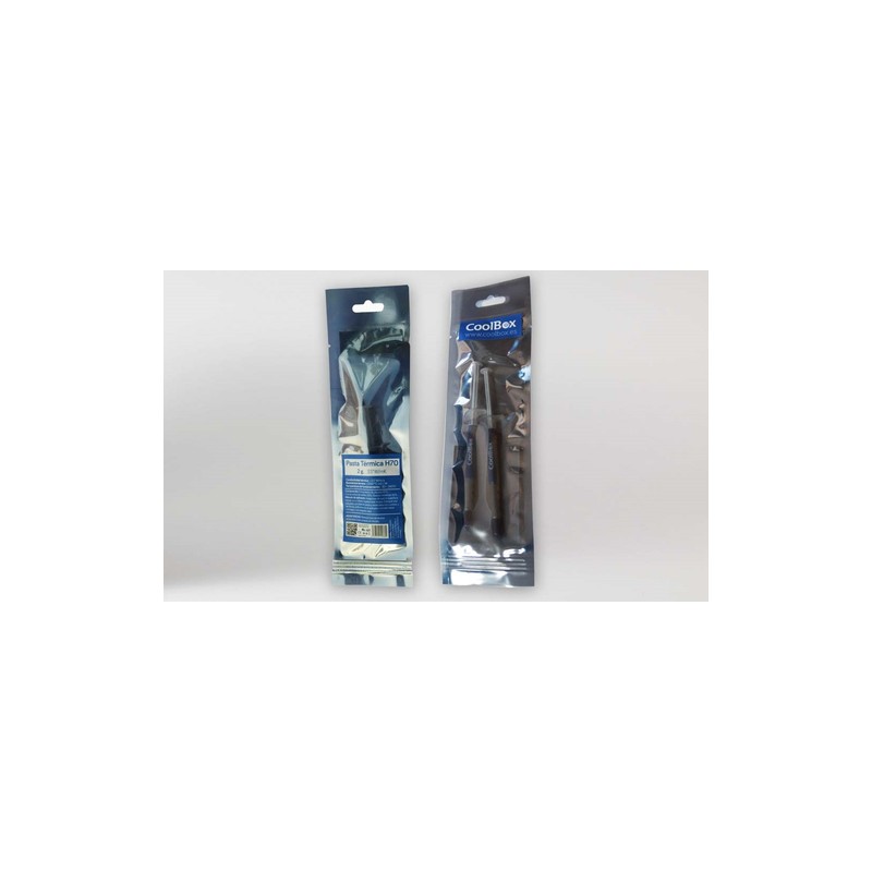 Coolbox pasta térmica plata 2 gramos 3.17w/mk h70
