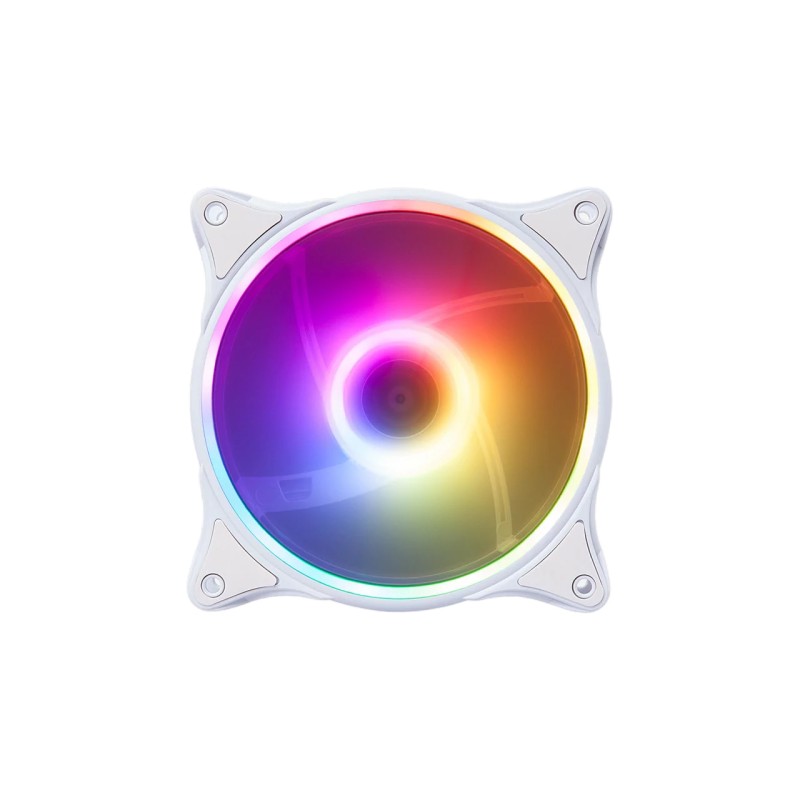 Hiditec ventilador gaming argb-n-18 white 120 mm