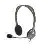 Logitech auricular+mic h111 negro