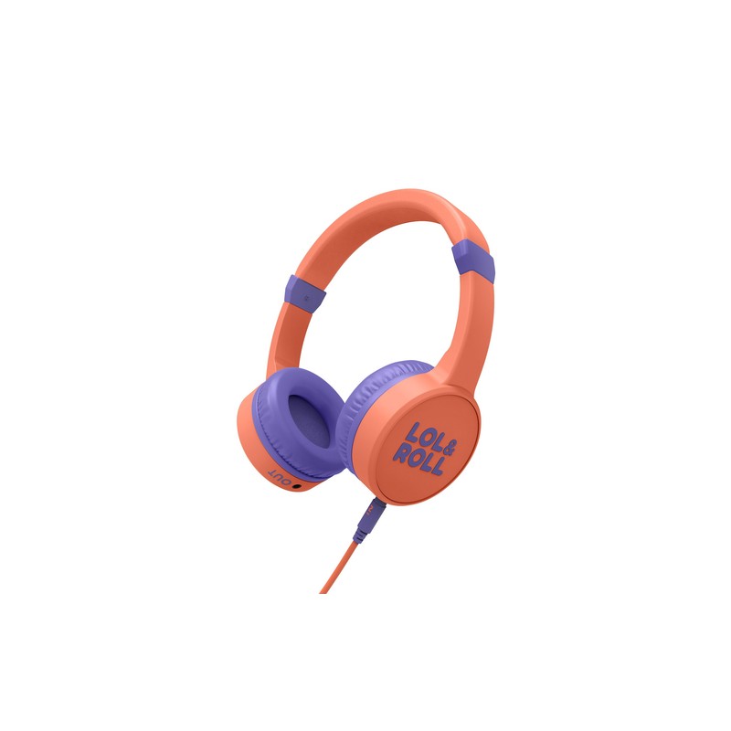Energy sistem auriculares lol&roll pop kids orange