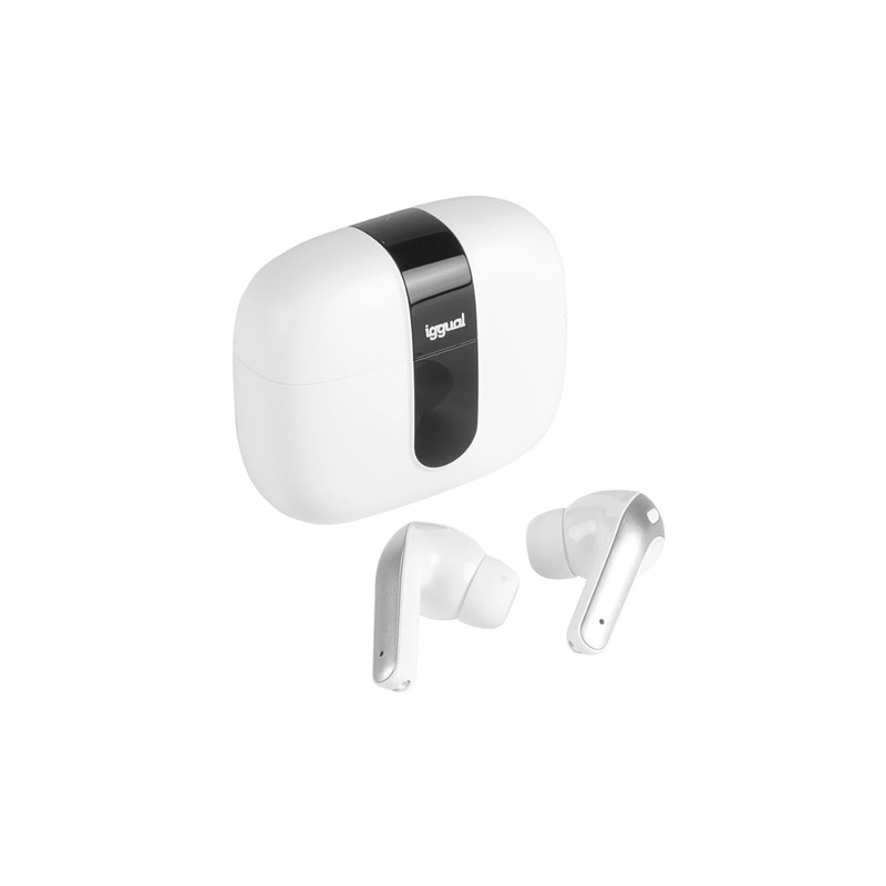 Iggual auriculares inalámbricos tws bluetooth blan