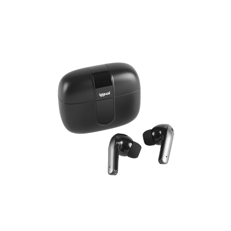 Iggual auriculares inalámbricos tws bluetooth negr