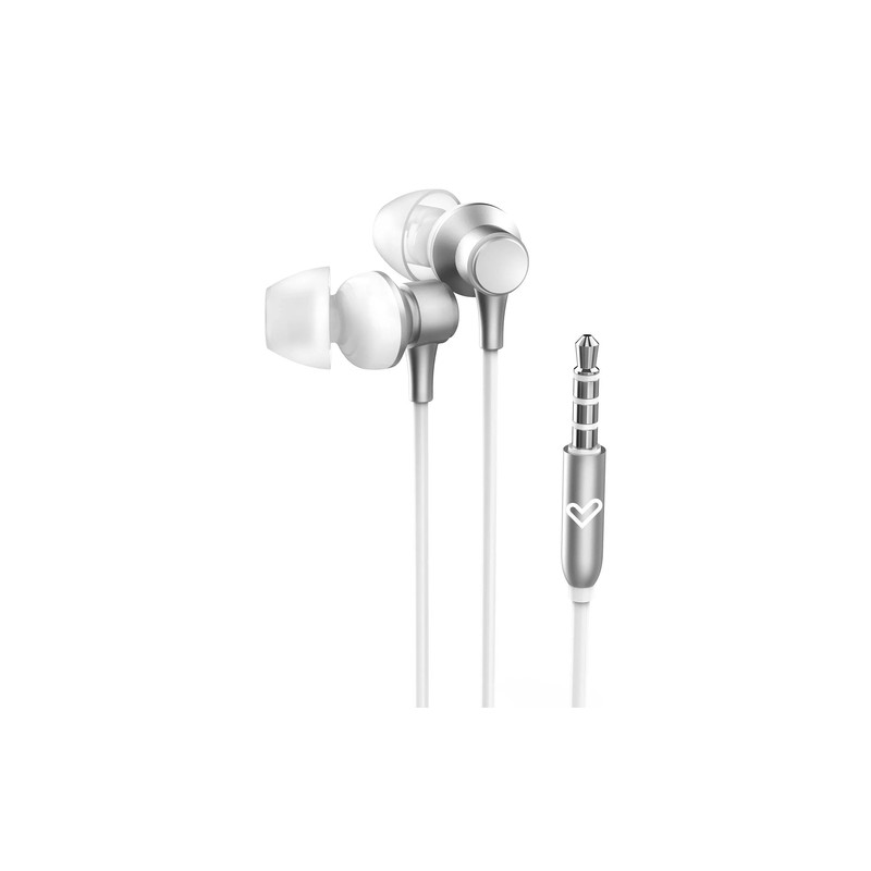 Energy sistem auriculares metallized silver