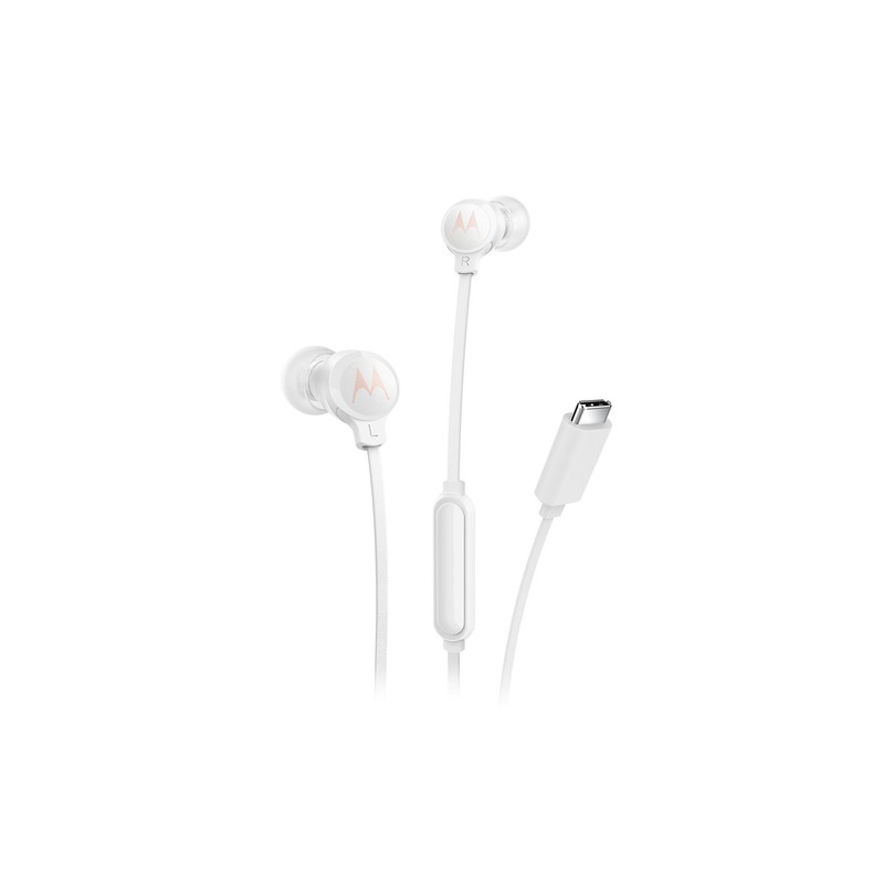 Motorola earbuds 3c-s white in-ear wired