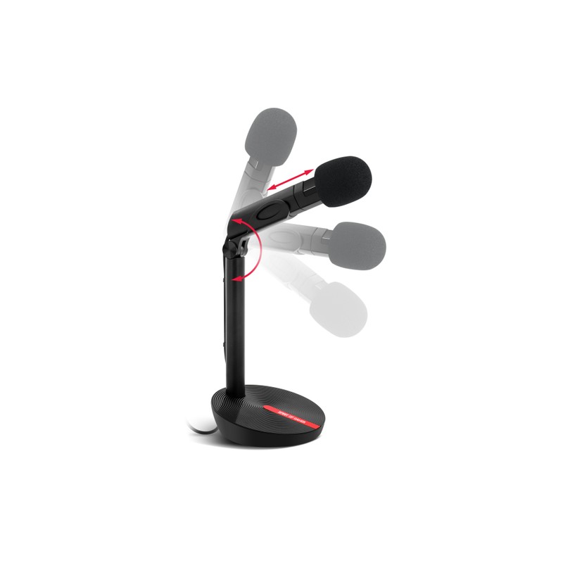 Spirit of gamer microfono eko negro