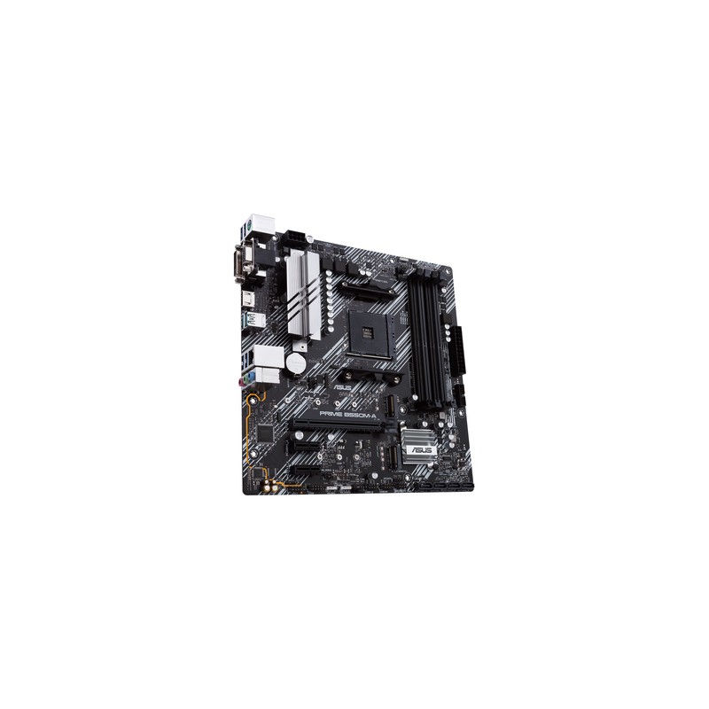 Pb Asus Prime B550m-a/csm Skt Am4 M-atx Ddr4-3200mhz Hdmi Dvi Vga 1xpcie 4.0 3pcie 3.0 3xm.2 Glan 8usb3.2