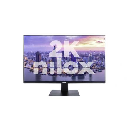 Monitor 27" Displayport Hdmi Nilox Nxmm272k112 Ips Wqhd 2k 2560x1440 100hz 1ms 250cd/m² Altavoces 2x2w Vesa 100x100