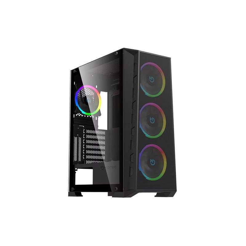 CHASIS ATX HIDITEC MH12 METAL MESH ARGB USB 3.1 TYPE-C