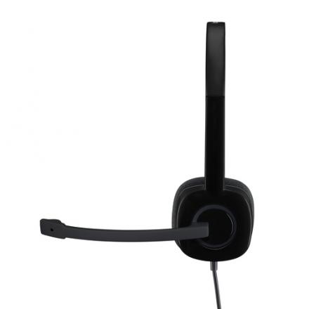 AURICULARES LOGITECH H151 NEGRO MICROFONO ALAMBRICO