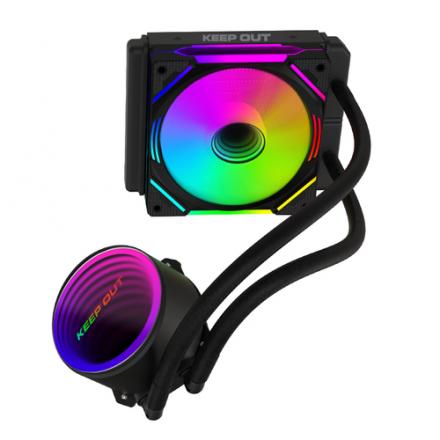 Sistema De Refrigeracion Liquida Approx Xwc-120 Argb Intel Y Amd Ventilador 1x120mm Color Negro