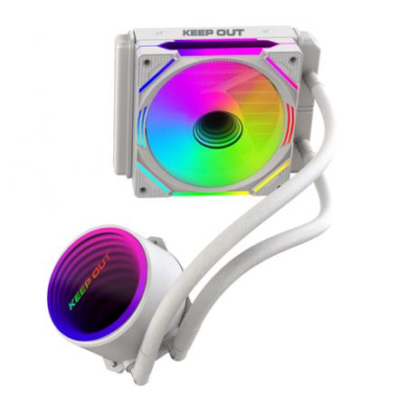 Sistema De Refrigeracion Liquida Approx Xwc-120w Argb Intel Y Amd Ventilador 1x120mm Color Blanco