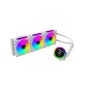 Sistema De Refrigeracion Liquida Approx Xwc-360 Pro Argb Intel Y Amd Ventilador 3x120mm Display Tempcolor Blanco