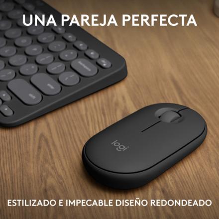 COMBO TECLADO RATON LOGITECH QWERTY INALAMBRICO GRAFITO