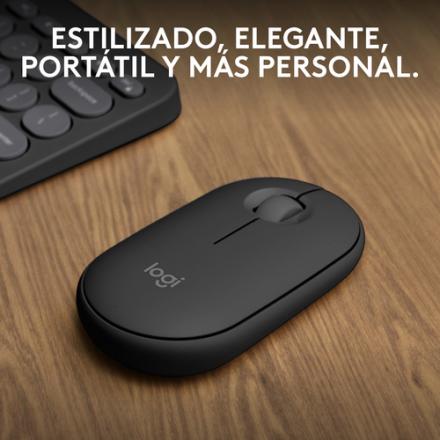 RATON LOGITECH PEBBLE M350 GRAFITO BLUETOOTH