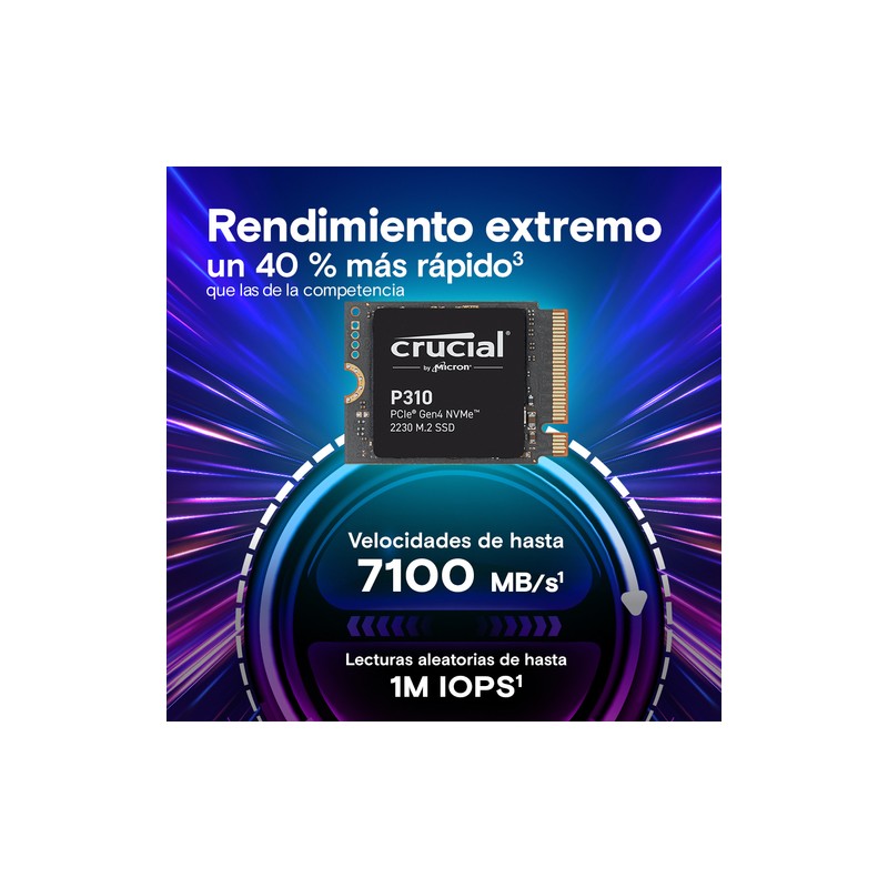 Crucial p310 2230 ssd 2tb pcie 4.0 nvme