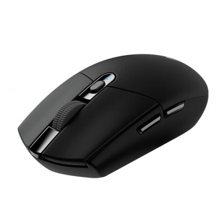 Mouse Logitech Wireless Y Bluetooth G305 12000 Dpi 6 Botones Color Negro