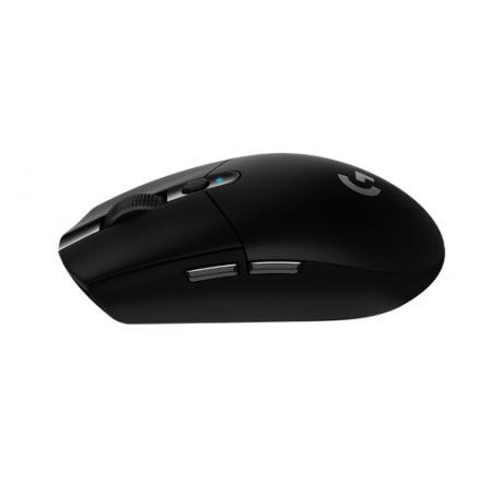 Mouse Logitech Wireless Y Bluetooth G305 12000 Dpi 6 Botones Color Negro
