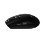 Mouse Logitech Wireless Y Bluetooth G305 12000 Dpi 6 Botones Color Negro