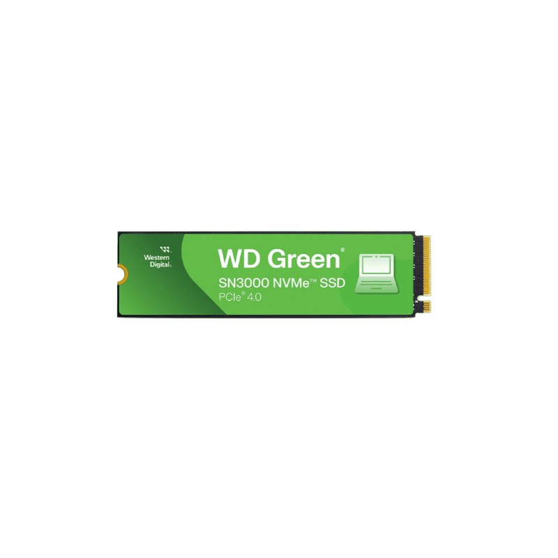 Wd green sn3000 ssd 1tb pcie gen4  nvme