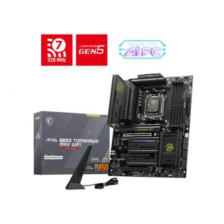 PLACA BASE MSI MAG B850 TOMAHAWK MAX WIFI PCI-E x16 Gen5, M.2 Gen5