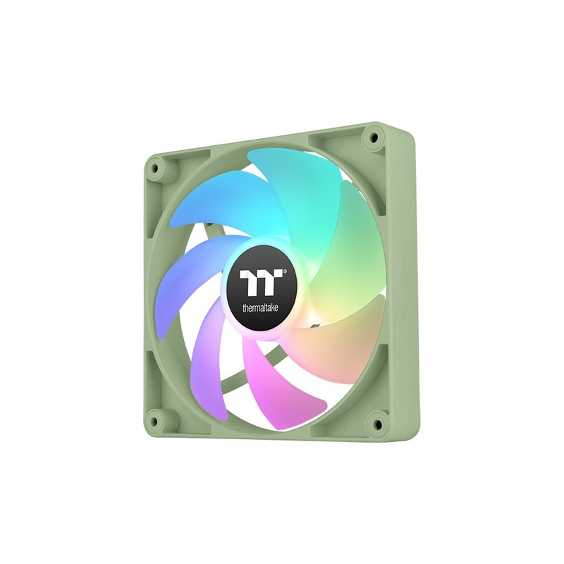 VENTILADOR CAJA THERMALTAKE CT120 ARGB 2XVENT VERDE MATCHA