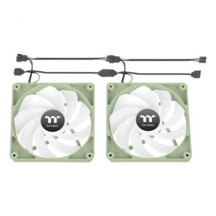 VENTILADOR CAJA THERMALTAKE CT120 ARGB 2XVENT AZUL HYDRANGEA