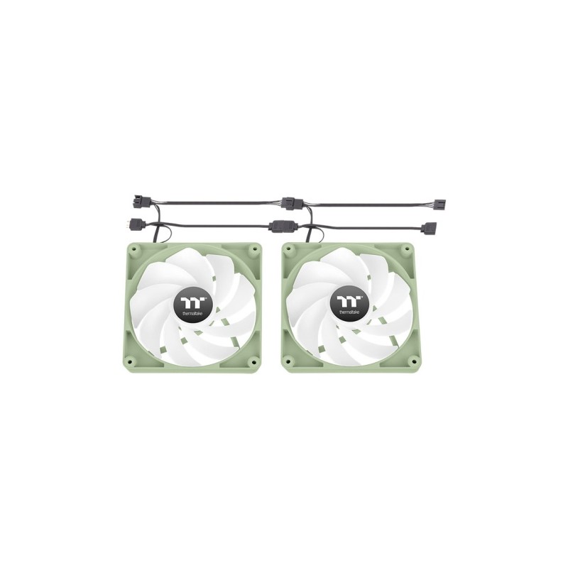 VENTILADOR CAJA THERMALTAKE CT120 ARGB 2XVENT AZUL HYDRANGEA