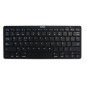 Nilox teclado nxkb01b bluetooh, negro