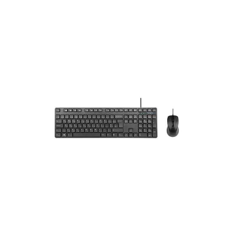 COMBO TECLADO + RATON AKM622ES TARGUS CON CABLE USB