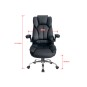 Silla De Oficina Ergonomica Equip Color Negro Recubrimiento Pu De Alta Calidad Diseño Ergonomico
