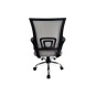 Silla De Oficina Equip De Malla Color Gris Claro Recubrimiento Pu De Alta Calidad Diseño Ergonomico